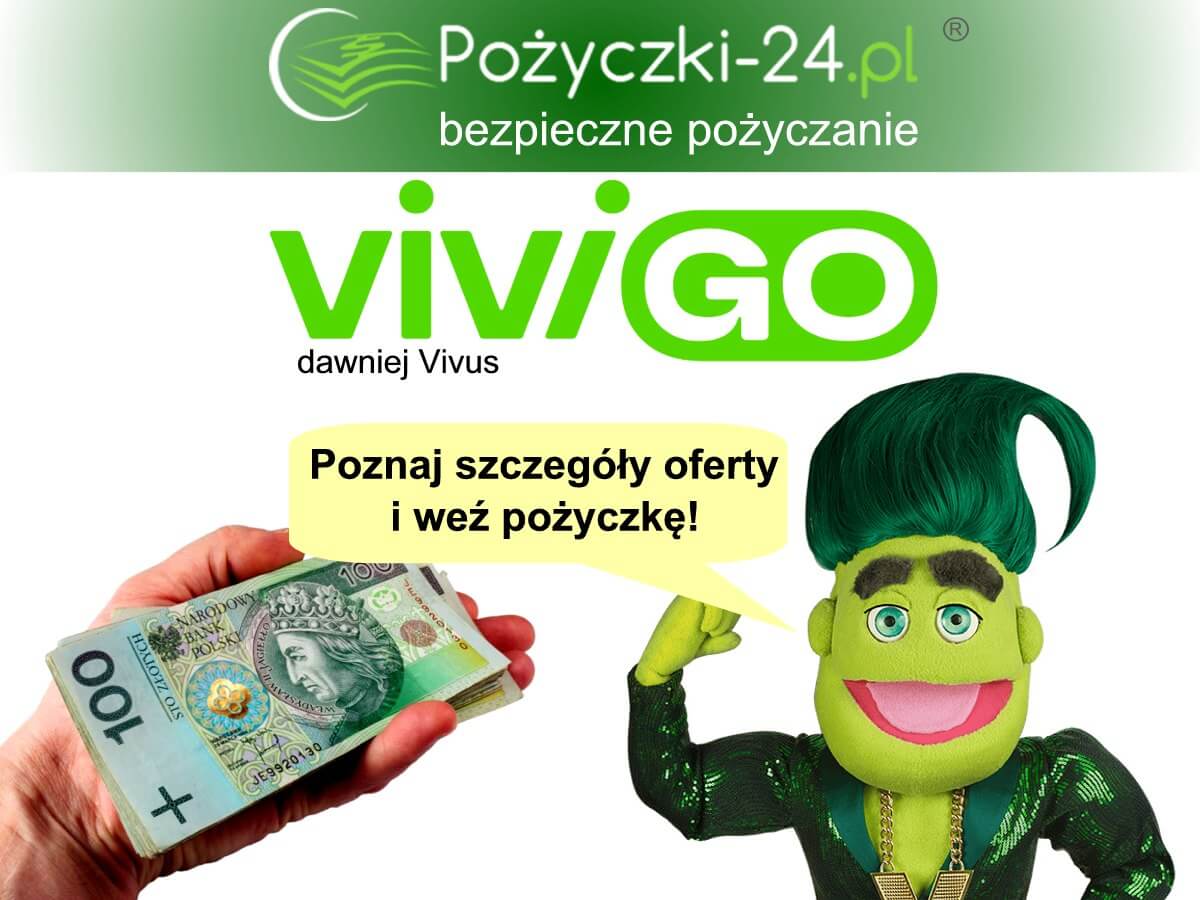 Pożyczka ViviGo - szybka chwilówka online do 9600 zł od ręki