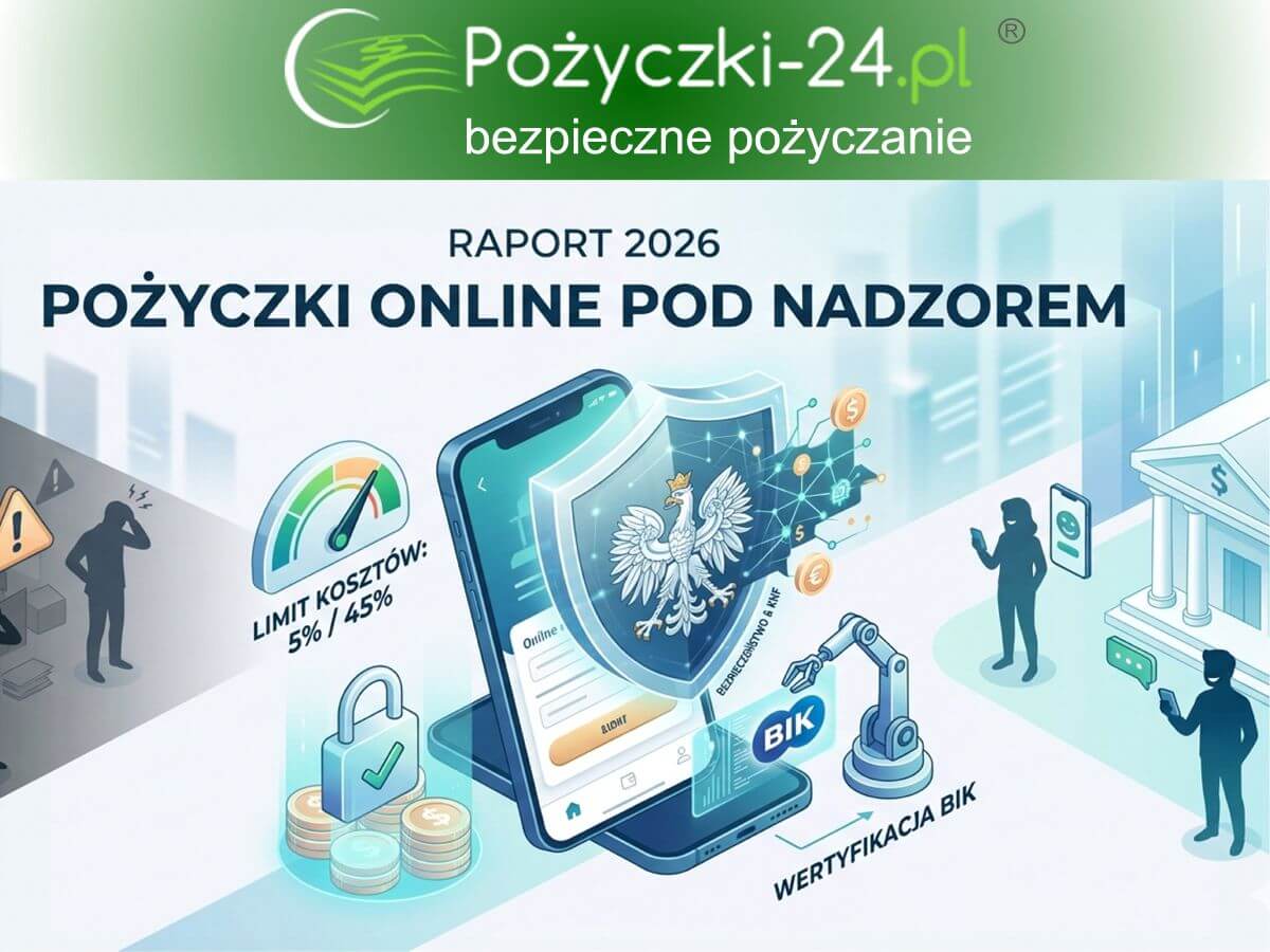 Raport 2026: Bezpieczne pożyczki online pod nadzorem KNF i BIK - ilustracja.