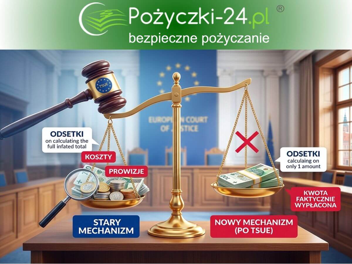 Wyrok TSUE C-744/24: zakaz naliczania odsetek od prowizji i kosztów pożyczki